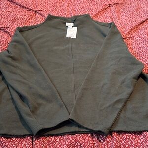 a new day Women's olive green Crew Neck Sweater